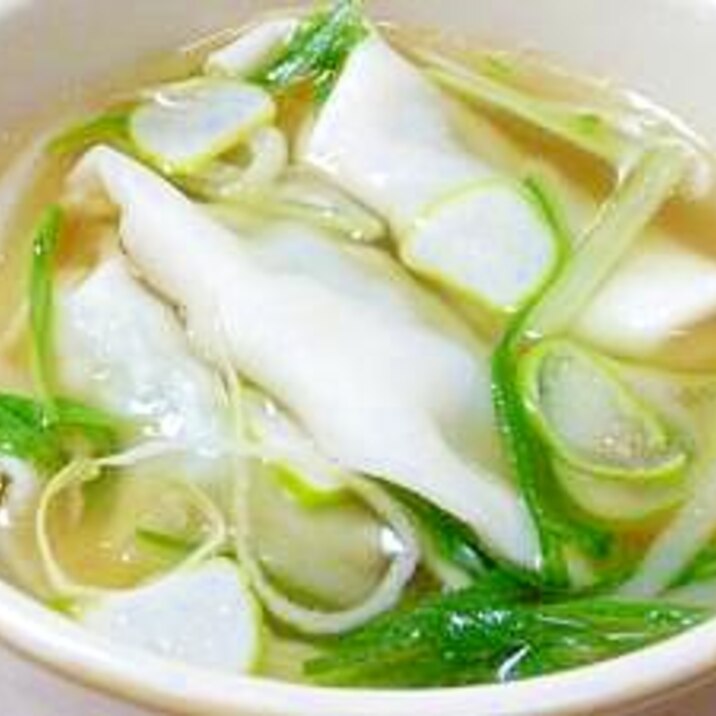 残り物野菜で♪♫♩♬「スープ餃子」